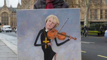 Las protestas en Westminster, símbolo de la división en la sociedad británica