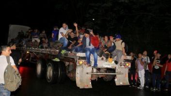 Más de 500 hondureños inician una nueva caravana con la idea de llegar a EEUU