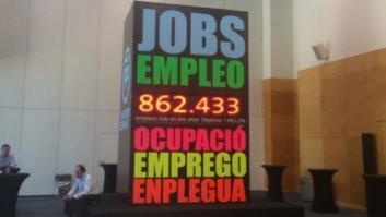 El PP presume de los empleos creados con este contador