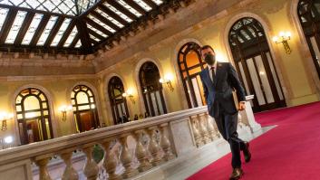 Pere Aragonès, investido presidente de Cataluña con el apoyo de Junts y la CUP