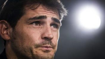 Las imágenes de la rueda de prensa de Casillas