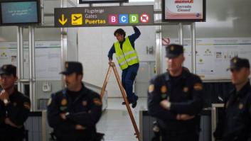 Los vigilantes de seguridad de Barajas convocan huelga para estas Navidades