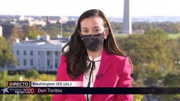 El "disgusto" de la corresponsal de Telecinco en EEUU por lo que encontró en un restaurante