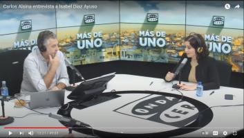 Ayuso se abre con Alsina: le da la risa, lo dice claramente y luego matiza que era broma