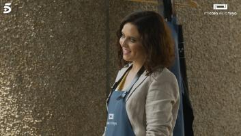 Una de las palabras que más veces ha repetido Ayuso con Bertín Osborne: "Cuando lo diga, chupito"