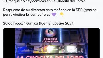 Indignación entre las cómicas españolas por las declaraciones de la programadora de una sala