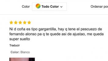 Se compra un collar a través de internet y su comentario tras probárselo triunfa en Twitter