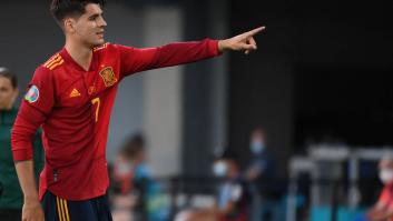 Multitud de comentarios por lo que ha hecho Morata tras marcar gol ante Polonia