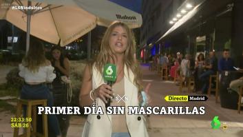 Críticas a esta reportera de 'LaSexta Noche' por lo que hizo en pleno directo: salta a la vista