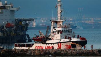 La llegada del Open Arms a Algeciras, en imágenes