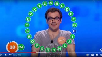 El mensaje de Pablo, de 'Pasapalabra', que arma un buen jaleo: "¿Antena 3 ha aprobado este tuit?"