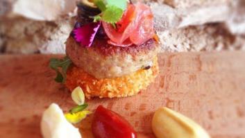 Hamburguesa de lentejas y camote, una forma sana y divertida de pasar la Navidad