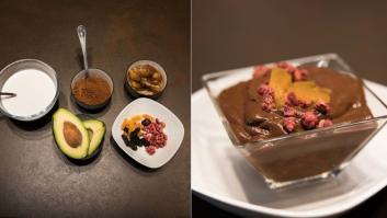 Mousse rápida de cacao, receta de 'La Gloria vegana'