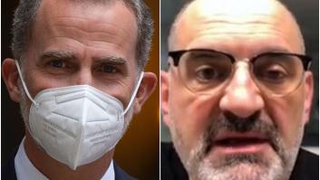 Antón Losada se pasa Twitter con su respuesta a esta frase del rey Felipe VI en Santiago