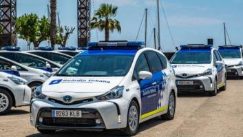 La Guardia Urbana para en un control a un conductor drogado con su hijo de cuatro años