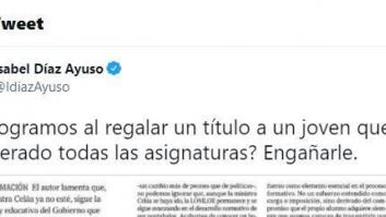 A Ayuso se le vuelve en contra este tuit: Echenique, IU, Rufián... todos le responden lo mismo