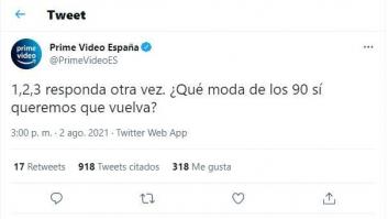Pone Twitter patas arriba con su respuesta a esta pregunta de Prime Video