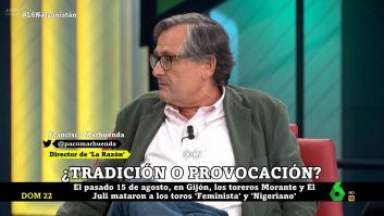 Marhuenda comienza a hablar de los toros, hace una pausa y la frase que suelta le convierte en 'trending topic'