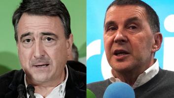 El choque sobre violencia entre el PNV y Otegi que acaba con acusaciones de "miserables"