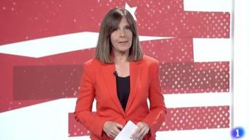Aplauso para Ana Blanco por las dos palabras que ha pronunciado al empezar el Telediario: "Alto y claro"