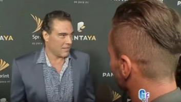 Un actor mexicano agrede en directo a un reportero por preguntarle sobre su hijo