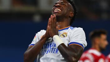 Vinicius marca y lo que hace para celebrarlo no para de compartirse en Twitter