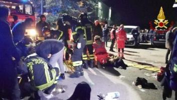 Seis muertos y decenas de heridos tras una estampida en un concierto en Italia
