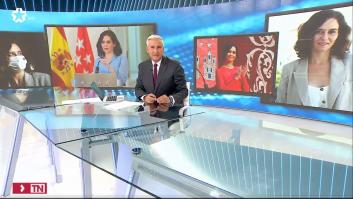 Esta imagen de Telemadrid genera mofas y críticas: no verlo es imposible