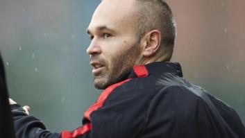 Andrés Iniesta renueva 'de por vida' con el Barcelona