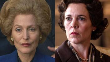 Olivia Colman y Gillian Anderson se 'coronan' con su foto antes de ganar el Emmy