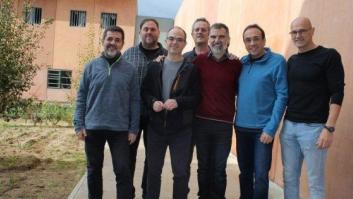 Jordi Sánchez y Jordi Turull inician una huelga de hambre en la cárcel