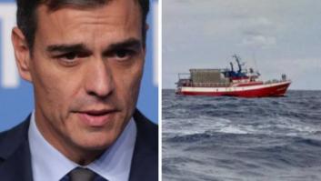 Pedro Sánchez, al pesquero Nuestra Madre de Loreto: "La ley dice que tiene que ir al puerto más cercano"
