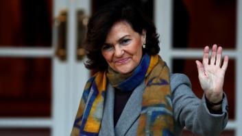 Carmen Calvo y José Luis Ábalos, a unas horas de volver al Congreso