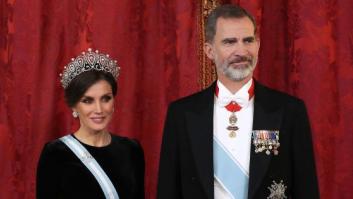 La reina Letizia estrena la tiara rusa, la única que no había lucido