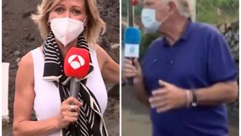 El toque de atención de la Guardia Civil a los periodistas desplazados a La Palma