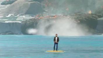 Aplausos a la televisión canaria por lo que ha hecho para explicar el curso de la lava