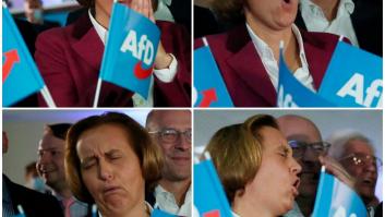 Tragedia en seis fotos: así ha vivido la ultraderecha alemana su resultado en las elecciones