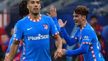 Griezmann y Suárez dan la victoria al Atlético (1-2) en los últimos minutos frente al Milan