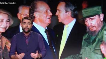 Dani Mateo muestra lo que hizo el rey Juan Carlos para demostrar que el viaje de Sánchez a Cuba es un "coñazo"