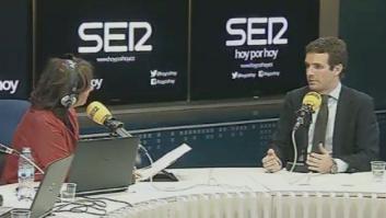 Pablo Casado "rechaza" el Whatsapp sobre los jueces y cree que no lo escribió Cosidó