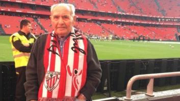 Una tuitera lanza una campaña para que el Athletic de Bilbao se sume al cumpleaños de su abuelo nonagenario
