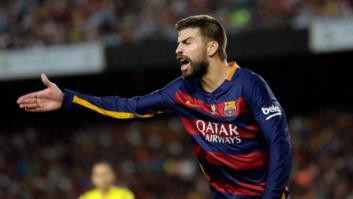 Piqué, sancionado con cuatro partidos por sus insultos en la Supercopa