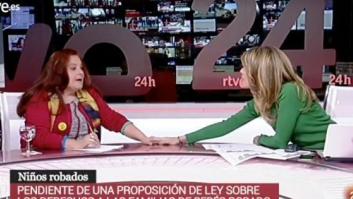 El ruego en pleno directo de esta presentadora de TVE a una entrevistada