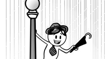 Algunos esperan que salga el sol. Otros bailan en la lluvia