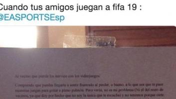 Miles de personas comparten esta nota a un vecino "que pierde los nervios con los videojuegos"