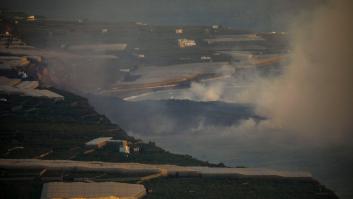 El delta que forma la lava en el mar supera las 17 hectáreas