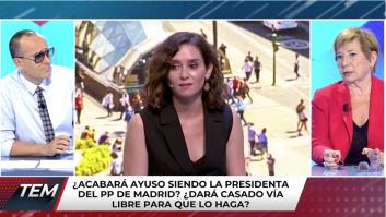 Están hablando de Ayuso y Celia Villalobos sorprende con este 'palo' a Santiago Abascal
