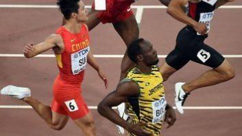 Las mejores fotos de la victoria de Usain Bolt en Pekín
