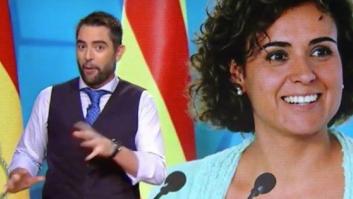 Estupefacción de Dani Mateo con la comparación entre independentismo y violencia de género de Montserrat