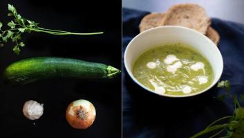Recetas fáciles: puré de calabacín y perejil